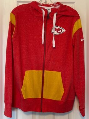 Nike Kansas City Chiefs Monaco Full-Zip Hoodie Jacket Swiftie Medium M